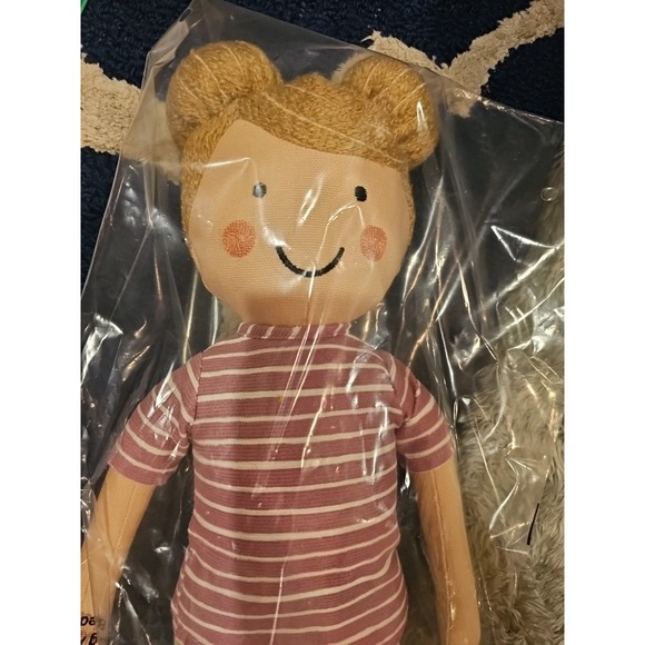 Decorative Kids' Pillow Striped Purple - Pillowfort: Novelty Plush Recycled Poly - Picture 1 of 8